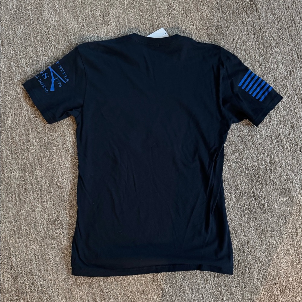 NWT Grunt Style Mens USAF T-shirt Size Medium Air Force Navy Blue - Picture 7 of 8